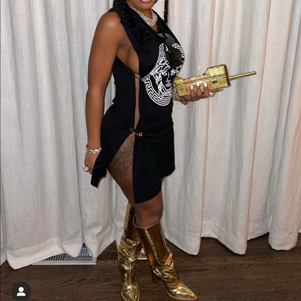 Jayda Versace dress